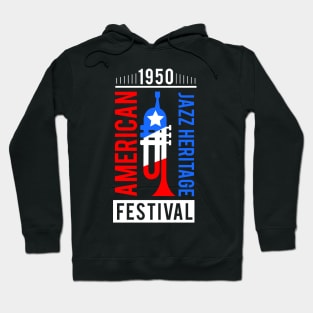 Jazz Theme Art Deco Style Hoodie